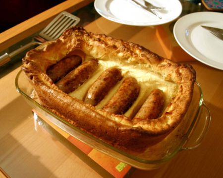 toad in hole. Toad of Toad Hall.